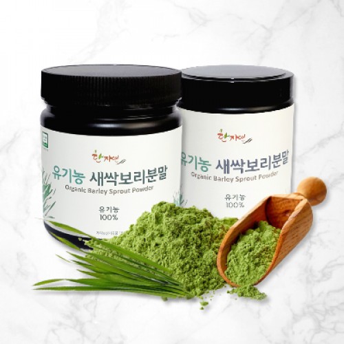 [한자연] 국내산 유기농 겨울 새싹보리 분말